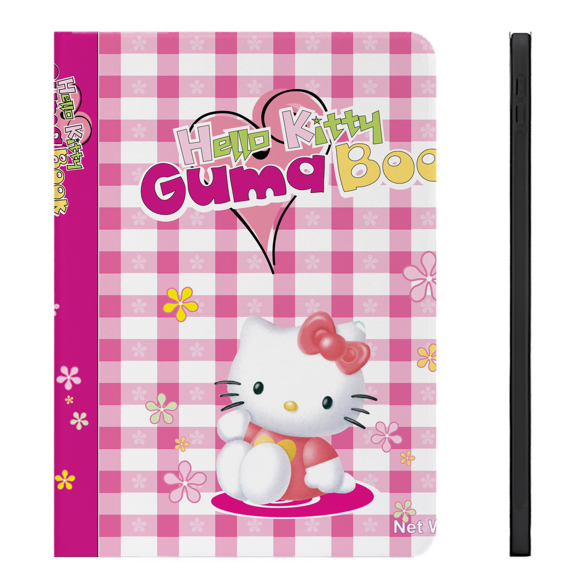 （画像用） Hello Kitty ハローキティ IPadケース ペンホルダー付き ブックスタイルデザイン